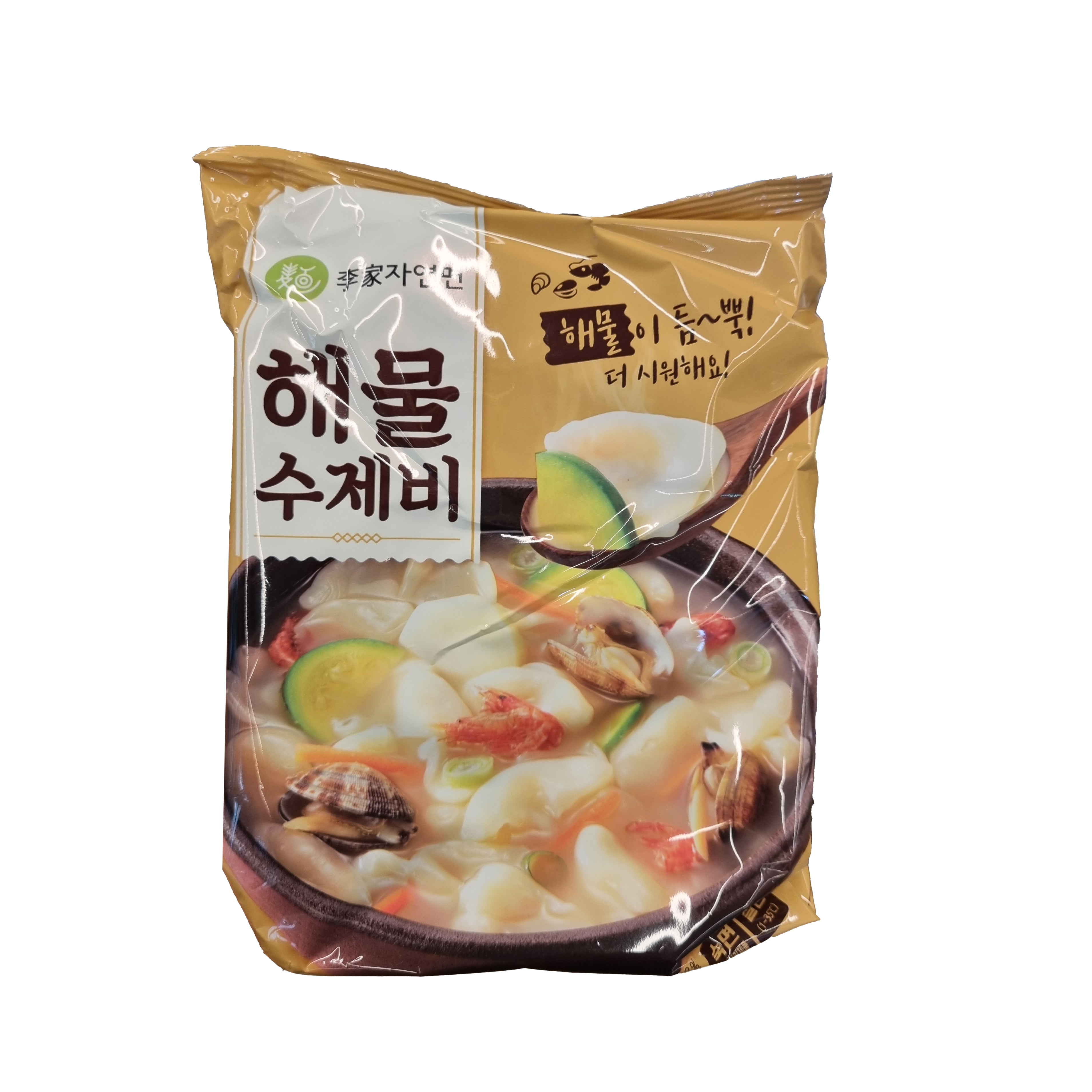 IGANATURAL NOODLE Seafood hand-pulled dough soup 해물수제비 188.5g